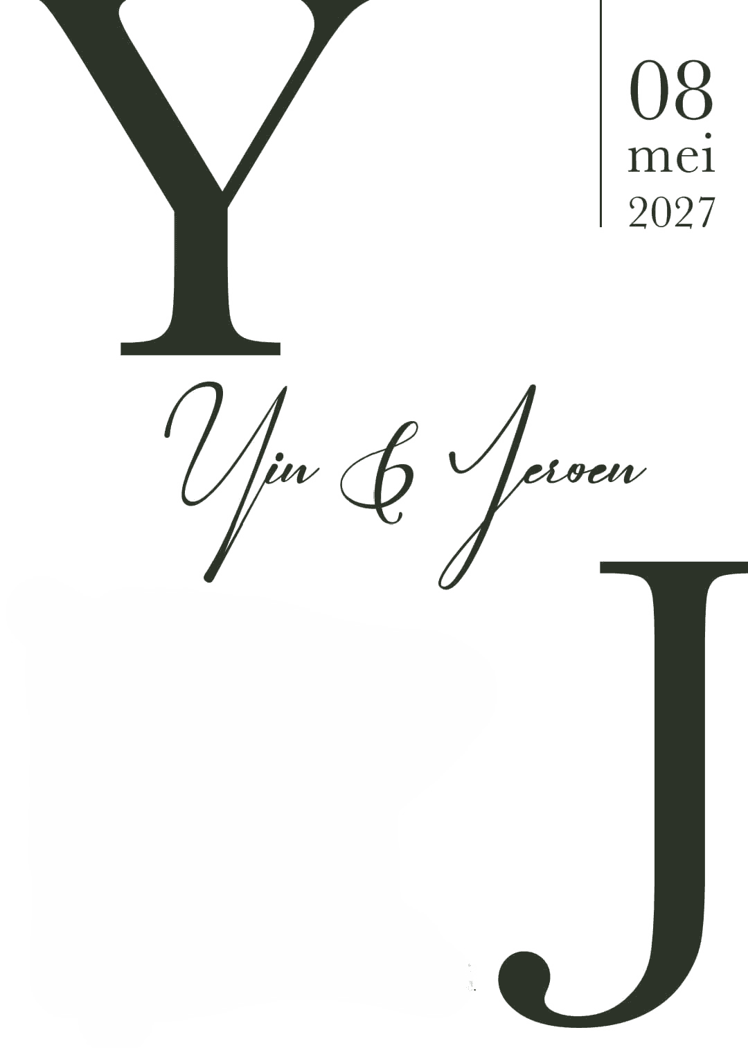 Yin & Jeroen — 08 mei 2027
